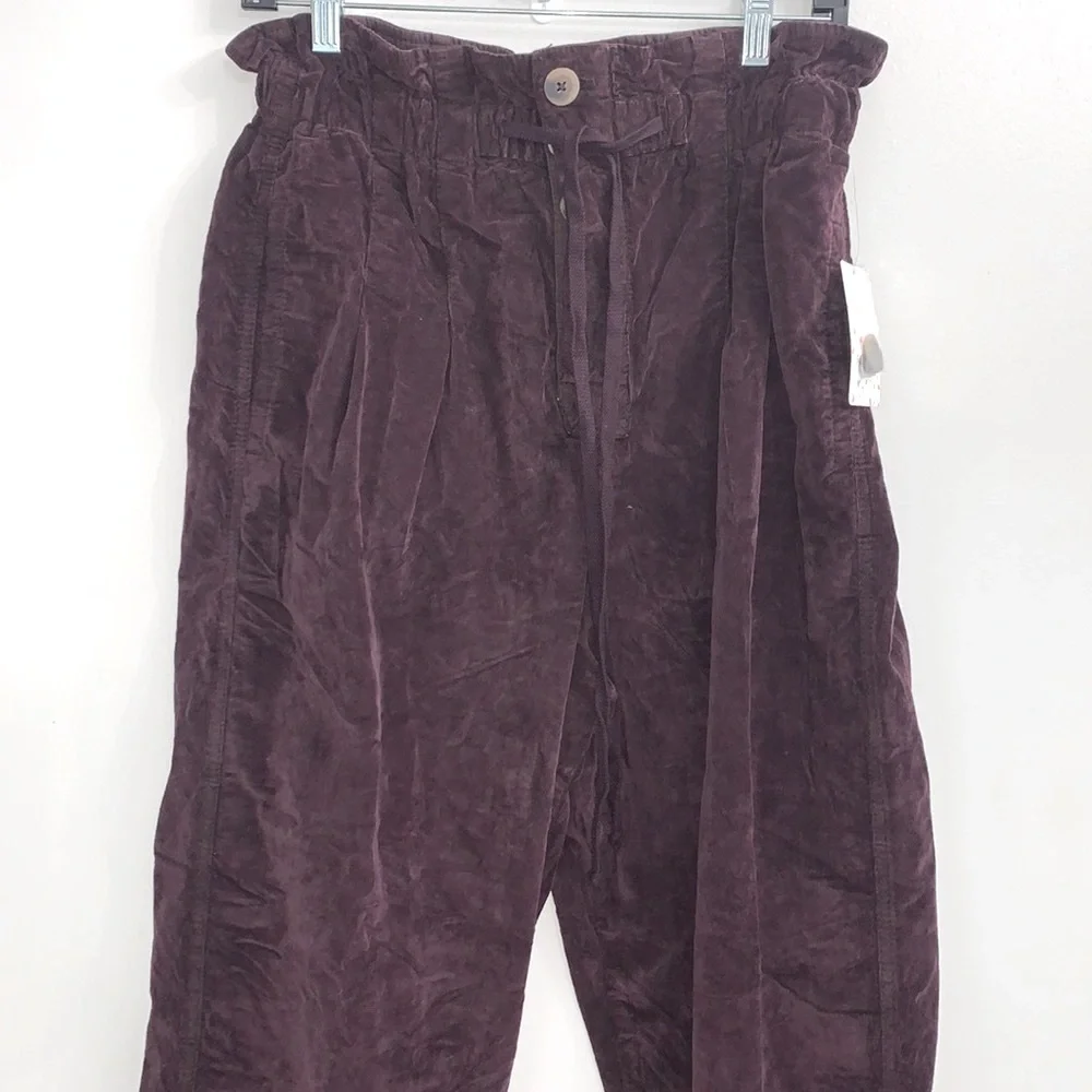 Free people Margate Corduroy Pants In Panther Rose